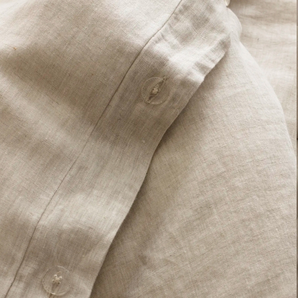 NWT! Quince European Linen Chambray Duvet Cover & Shams! King/ Cal King! (111) - Picture 5 of 14